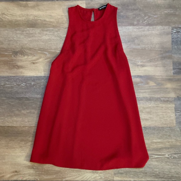 Red shift dress - Picture 2 of 3